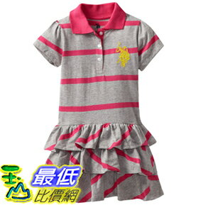 [美國直購 ShopUSA] 女士條紋連衣裙 U.S. Polo Assn. Girls 2-6X Striped Polo Dress A2EZ11 $900