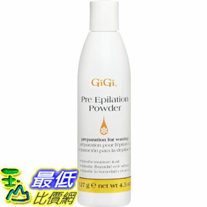 [104美國直購] 脫毛粉 GiGi Pre Epilation Dusting Powder 打蠟前去除皮膚上的油或水分