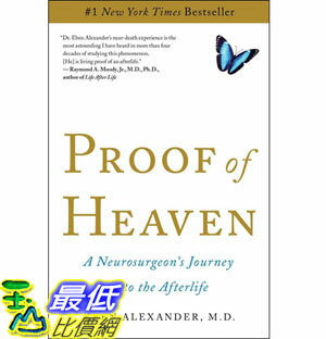 [美國直購] 2012 美國秋季暢銷書排行榜Proof of Heaven: A Neurosurgeon's Journey into the Afterlife$652
