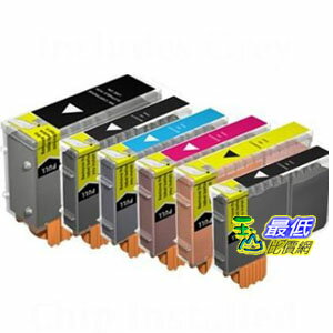 [103 美國直購 ShopUSA] 4 Pack 墨盒 (1 Black + 1 each color) Non-OEM Ink Cartridge for LC61 Brother$407