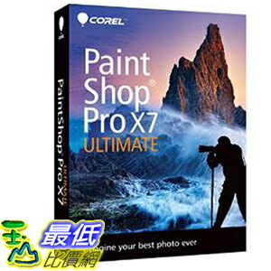 [104美國直購] Corel B00LYYMXB0 照片編輯軟件 PaintShop Pro X7 Ultimate $3288  