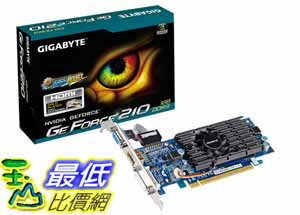 [玉山最低比價網] 技嘉 GV-N210D3-1GI顯示卡 1G DDR3 $1100