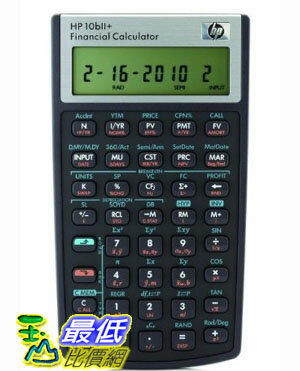 [美國直購 USAShop] HP 計算器 10bII+ Financial Calculator (NW239AA) 