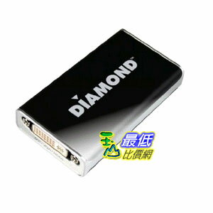 [103美國直購 USAShop] Diamond BVU195 HD USB 2.0 to VGA / DVI / HDMI Adapter 轉接頭 $2182