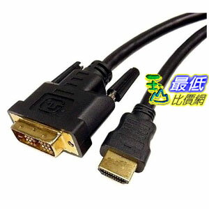 [103美國直購 USAShop] Cables Unlimited PCM-2296-06 HDMI轉DVI D電纜, 6 feet $364