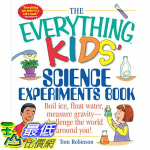 [美國直購] 2015 Amazon 暢銷書排行榜 The Everything Kids' Science Experiments Book Paperback 1580625576 $451