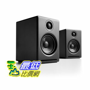 [104美國直購] Audioengine Black 揚聲器 B00DQMJE7E A2+ Premium Powered Desktop Speakers Pair $11488 