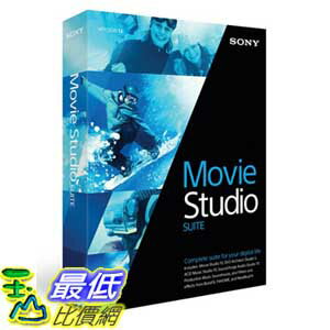 [104 美國直購] 軟體 B00HRQB28Y Sony Movie Studio 13 Suite $3958  