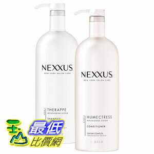 [104 美國直購] Nexxus Shampoo & Conditioner Combo Pack, Therappe Humectress 33.8 oz each B00C5AHTVQ