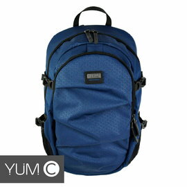 【風雅小舖】【美國Y.U.M.C. Greenwich格林系列Active Backpack 15.6吋筆電後背包 藍色】電腦包/雙肩背包 可容納15.6吋筆電  
