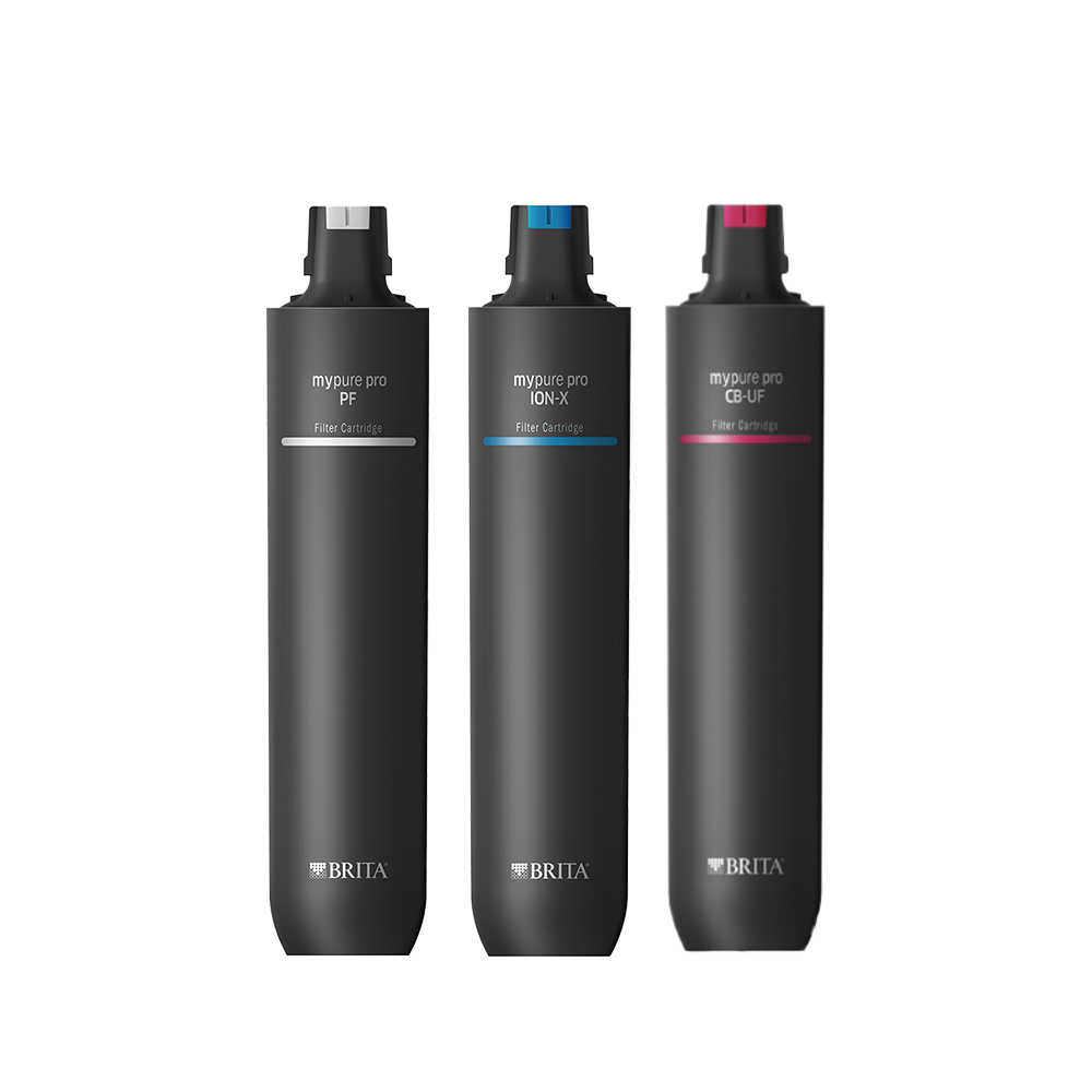【德國BRITA】mypure pro X6 專用替換濾心組 PF + ION-X + CB-UF
