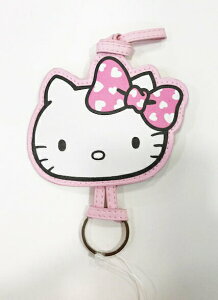 【震撼精品百貨】Hello Kitty 凱蒂貓 HELLO KITTY 車用鑰匙套-粉 震撼日式精品百貨