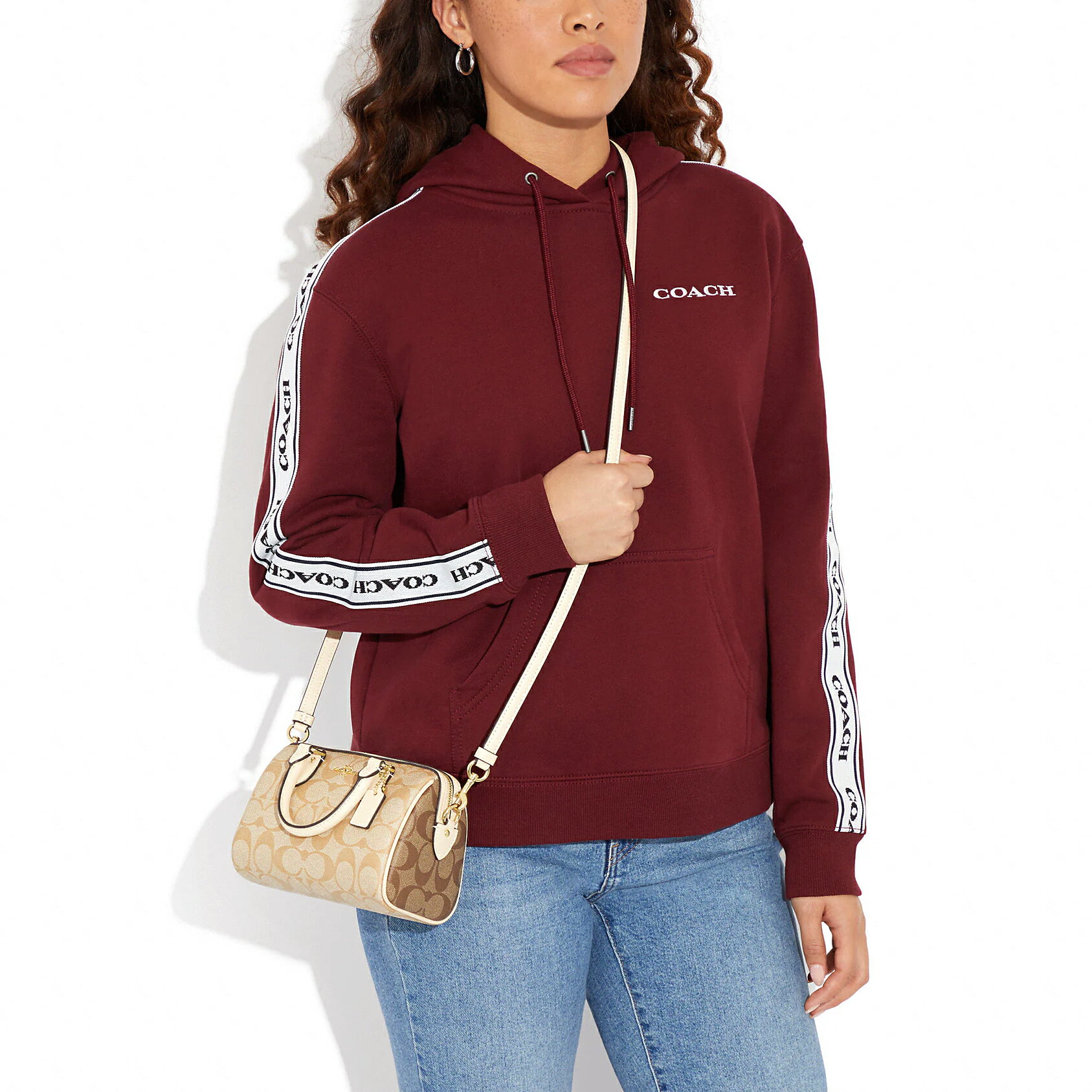 COACH  Rowan18/Lacey18 迷你波士頓枕頭包 CH160/CH370/CH469/CS183(預購)~【 購物節優惠 ★ 菲尼斯 國際精品 3折起 】  女神手袋 8