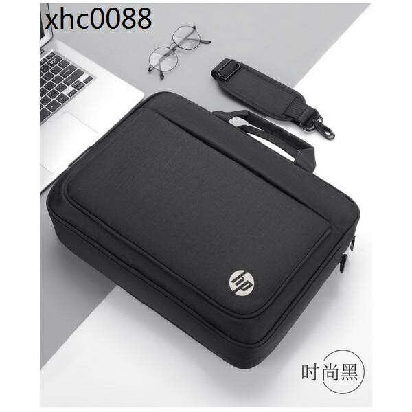 熱銷· 惠普電腦包手提14寸15.6寸適用聯想戴爾華碩筆記本輕薄加厚商務包