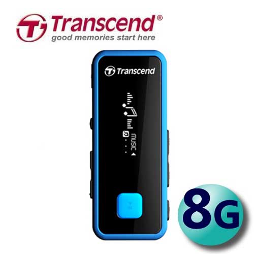 <br/><br/>  Transcend 創見 8GB MP350 MP3 音樂播放器 抗震 防潑水 隨身聽<br/><br/>