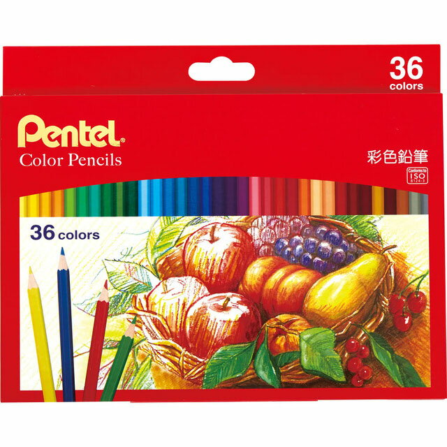 Pentel 飛龍 CB8-36TH 彩色鉛筆 (36色裝)