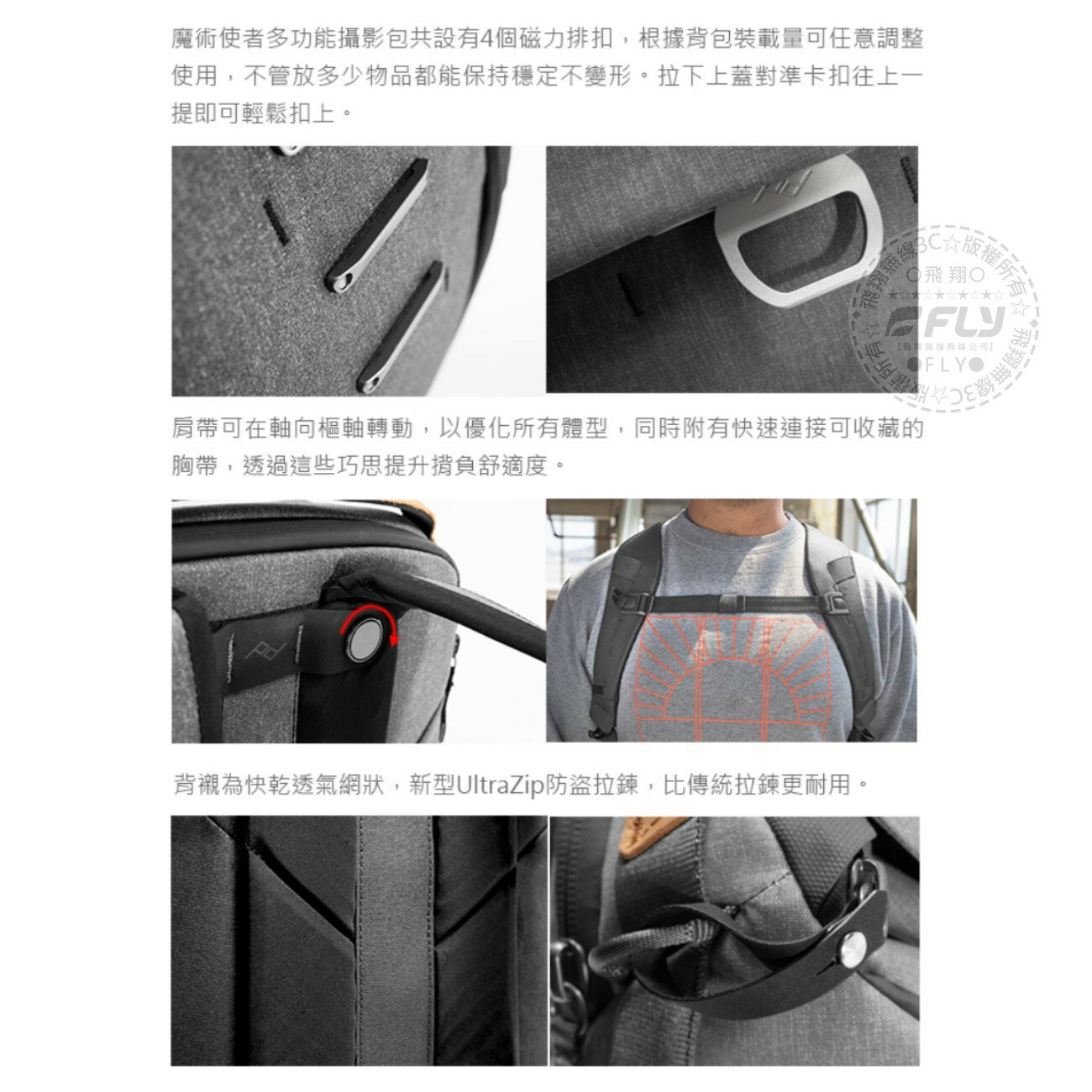 《飛翔無線3C》PEAK DESIGN V2 魔術使者攝影後背包 30L◉台灣公司貨◉單眼相機包◉雙肩後背包 3