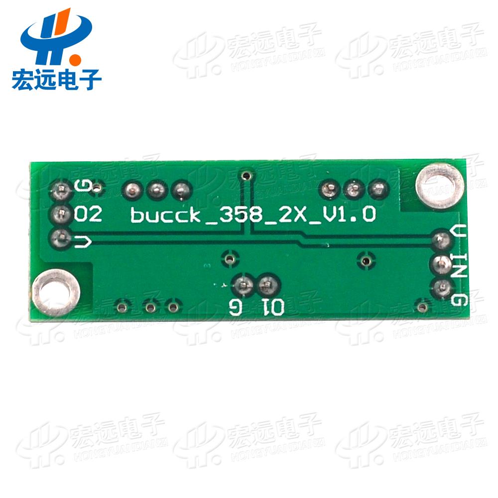 LM358弱信號放大器電壓放大器二級運算放大模塊單電源信號采集器 4