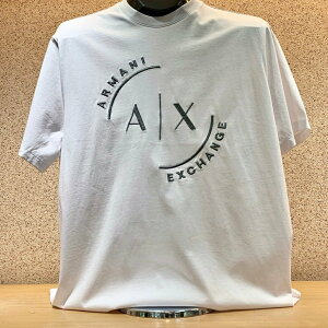 (Little bee小蜜蜂精品)Armani Exchange AX 白短T-Shirt(零碼款式)(L/XL)