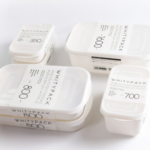 【日本YAMADA】純白冰箱保鮮盒 日本製 可冷凍/可微波/蔬果 肉類收納盒
