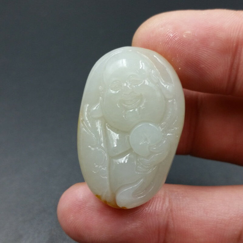 廠家直銷天然玉石a貨和田玉佛玉掛件和田玉原石佛玉掛件白玉佛