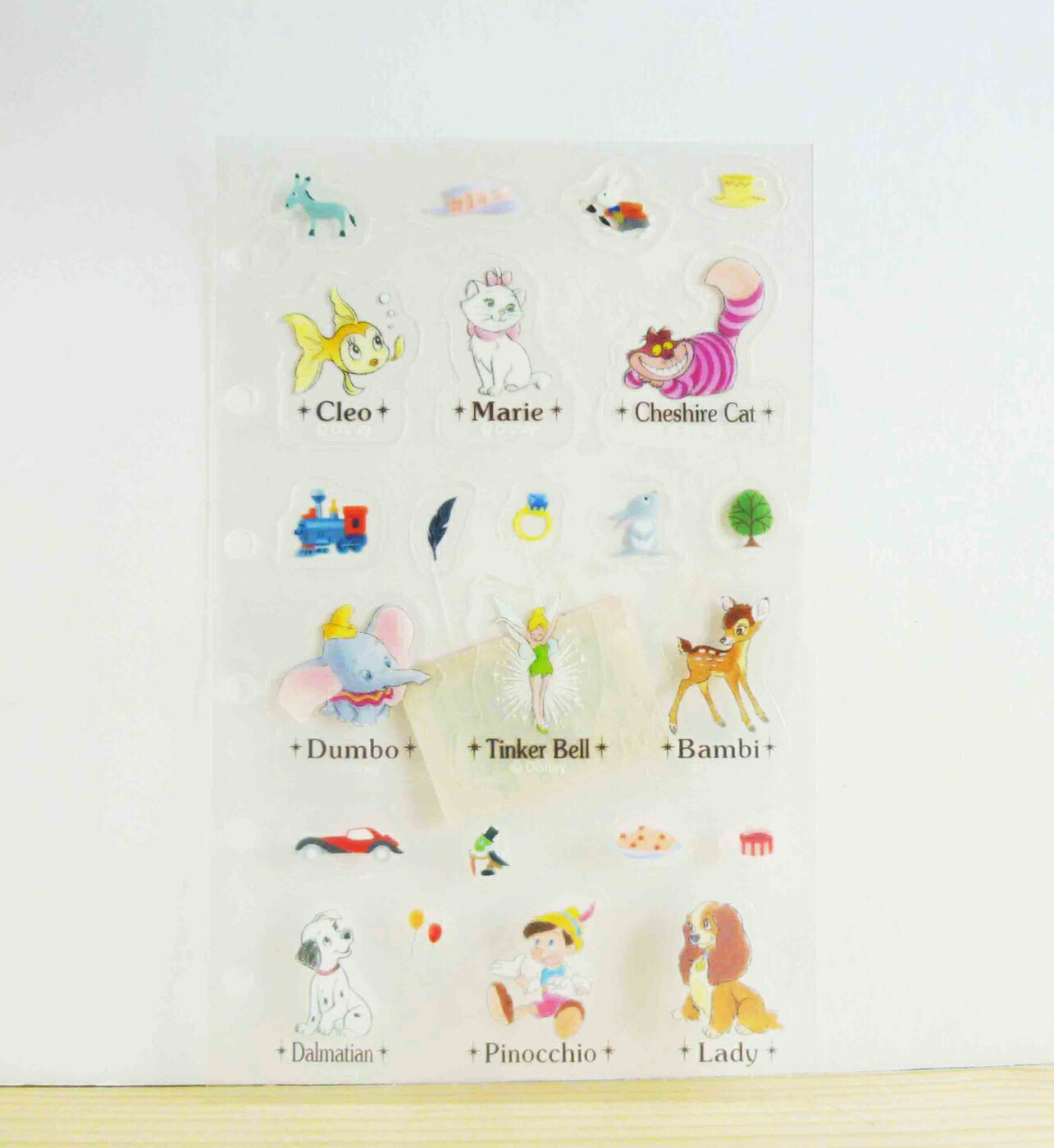 【震撼精品百貨】公主 系列Princess 透明貼紙-小精靈 震撼日式精品百貨