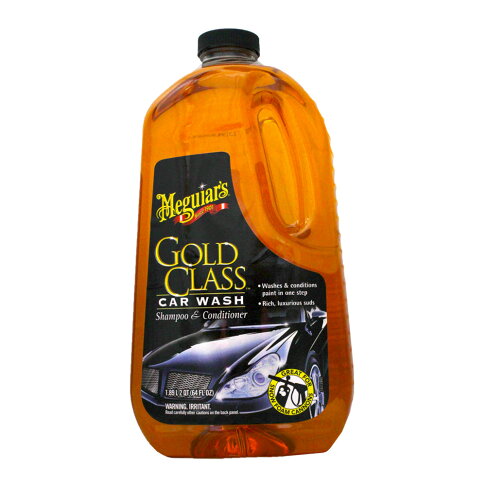 Meguiar's Gold Class 美光 滋潤美容洗車精 半加侖裝 G7164 0