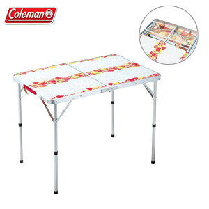 【露營趣】Coleman CM-26748 可換面板休閒桌/90 二段高低 折疊桌 摺疊桌 野餐桌 露營桌 休閒桌