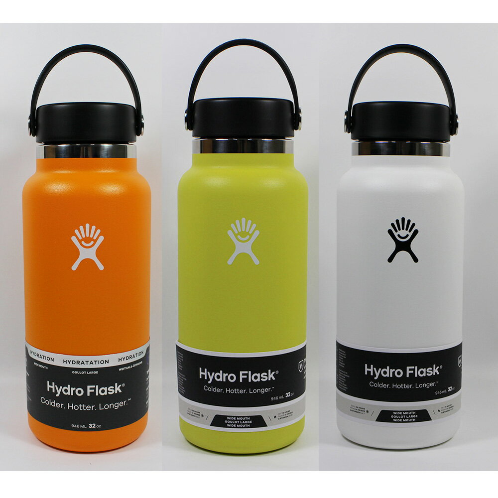 Hydro Flask 32oz 提環 寬口真空保溫鋼瓶 946ML 運動水壺/保溫杯/保溫瓶 HFW32BTS 【陽光樂活】