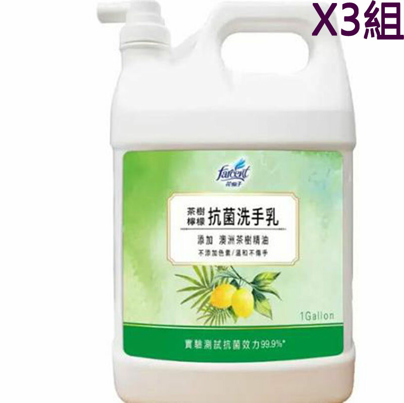 [COSCO代購4] W326987 花仙子 茶樹檸檬抗菌洗手乳 3.8公 3組