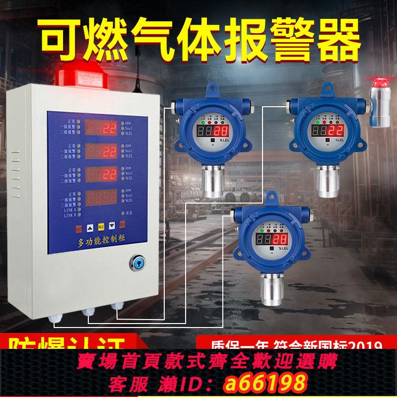 【臺灣公司 可開發票】工業可燃氣體探測報警器油漆有毒有害餐飲天然氣液化氣濃度檢測儀