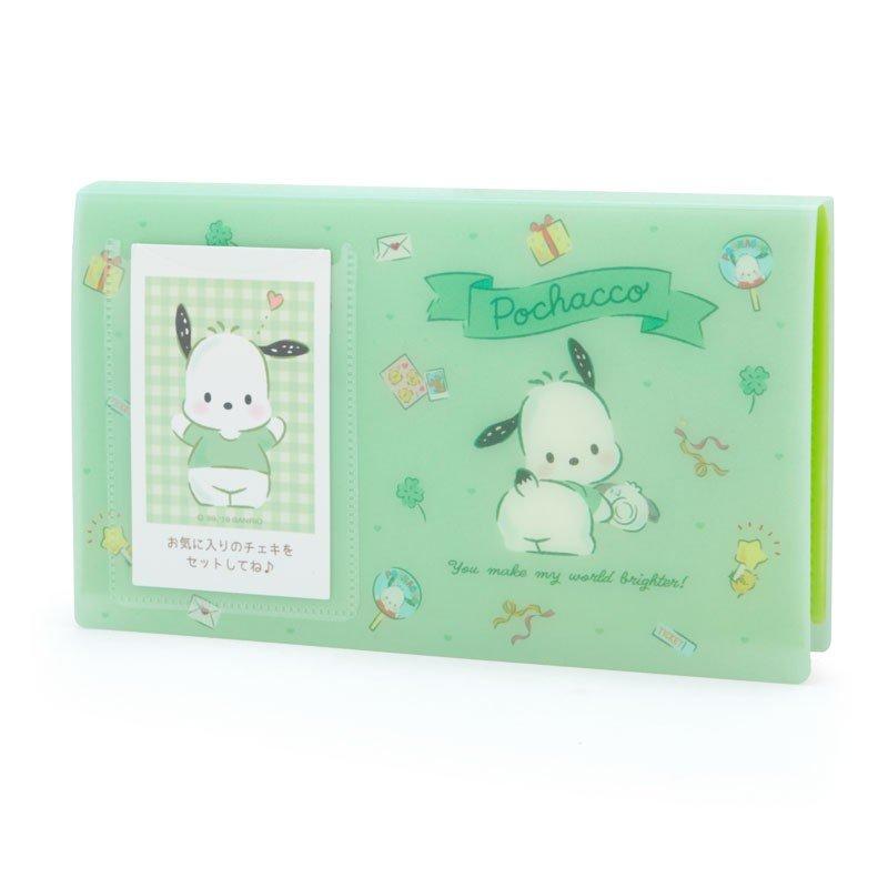 【震撼精品百貨】Pochacco 帕帢狗~日本三麗鷗Sanrio 帕恰狗名片收納夾 相本-綠*22085