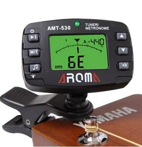 調音器 阿諾瑪AROMA AMT-530校音器節拍器吉他貝司二合一電子調音錶 維多原創