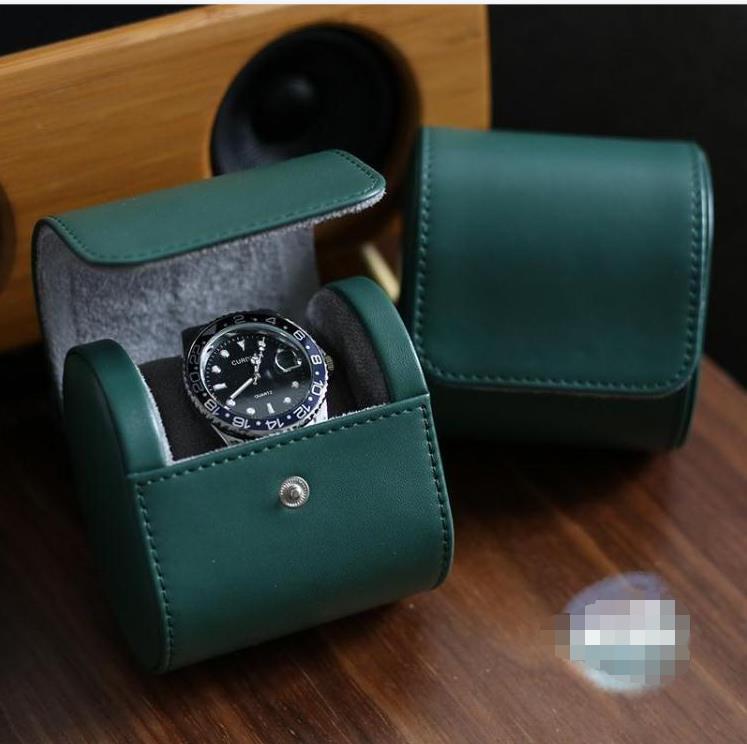 手錶盒 單個便攜錶盒高檔收納盒單只腕錶防摔錶包裝機械錶袋隨