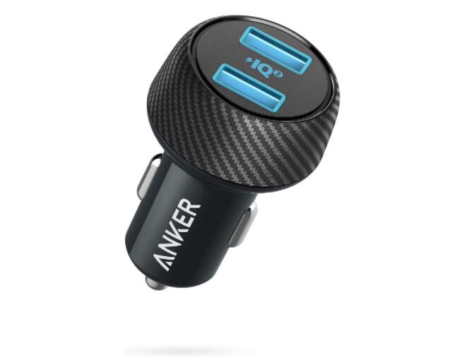 [2美國直購] Anker A2225 車載充電器 Car Charger (Compatible with Quick Charge Devices), Anker 30W Dual