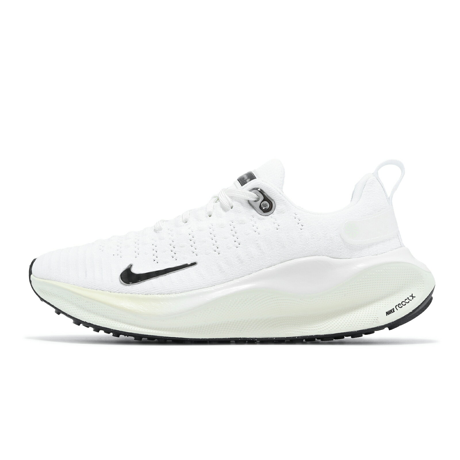 Nike 慢跑鞋 Wmns ReactX Infinity Run 4 女鞋 白 銀 透氣 緩震 路跑 運動鞋 DR2670-104 0