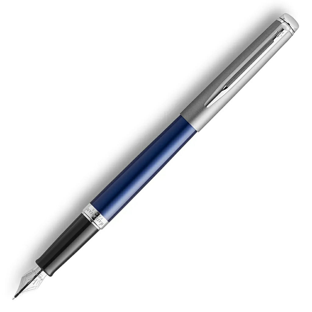 WATERMAN 威迪文 雋雅21系列 鋼蓋藍桿 F尖 鋼筆【領券滿額再折千8/31止】