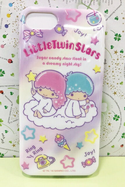 【震撼精品百貨】Little Twin Stars KiKi&LaLa 雙子星小天使 IPONE 7殼-雲#40356 震撼日式精品百貨