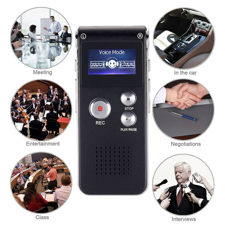 SK012 32G 智能數碼錄音筆MP3播放器外放功能會議室高畫質錄音筆【北歐家居生活】
