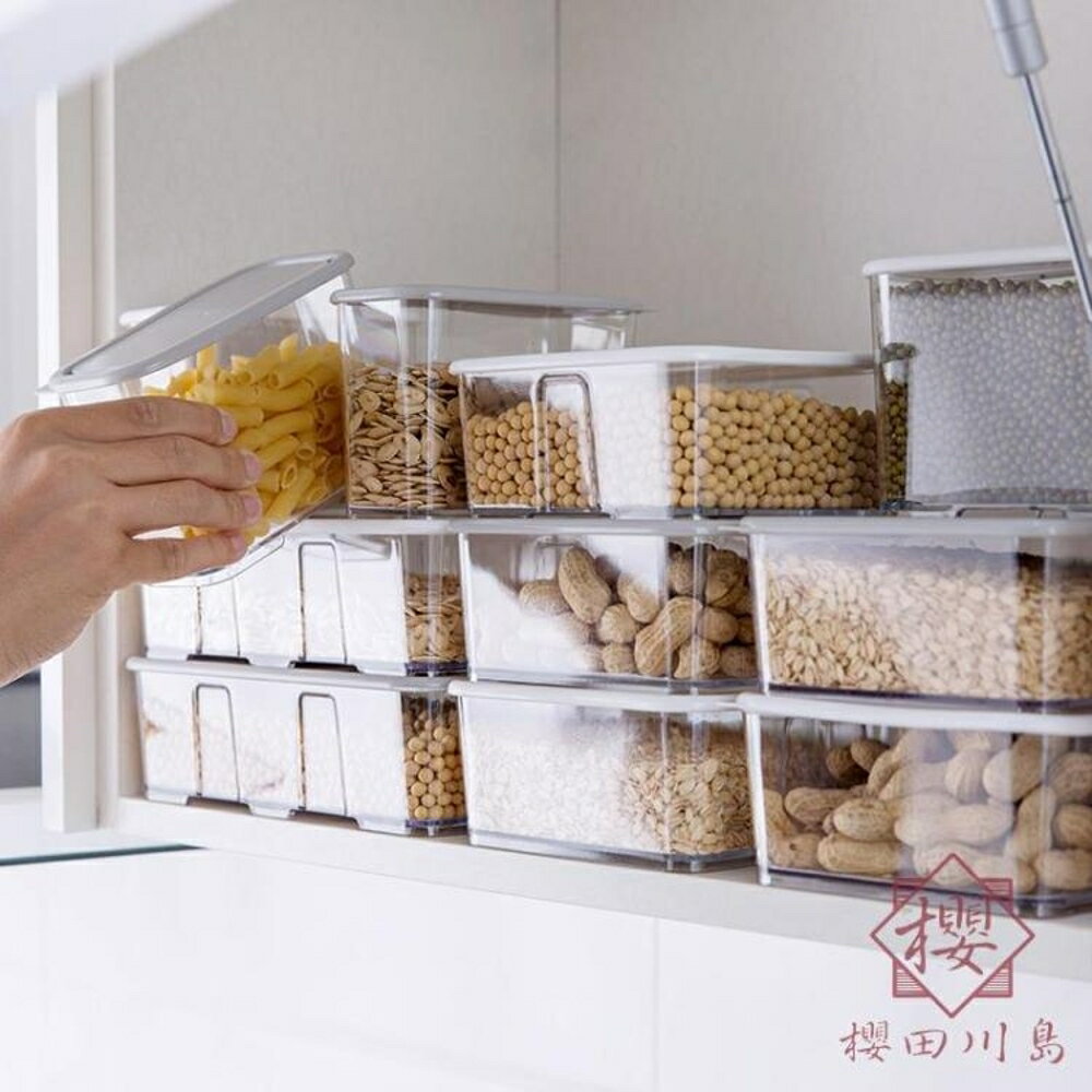 冷藏透明收納盒廚房食品儲物盒冰箱水果食物【櫻田川島】
