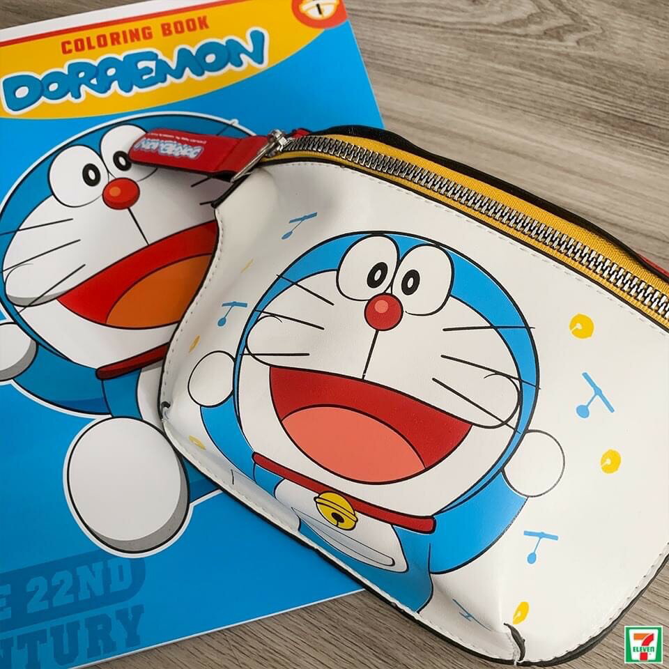 泰國 7-11 x Doraemon 的聯名限量款腰包