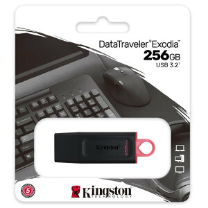 金士頓 DTX-256GB行動碟(USB3.2)【九乘九購物網】