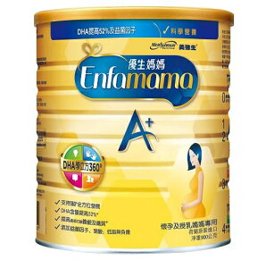 美強生 優生 媽媽A+懷孕及授乳媽媽專用奶粉 (900g/罐)【杏一】