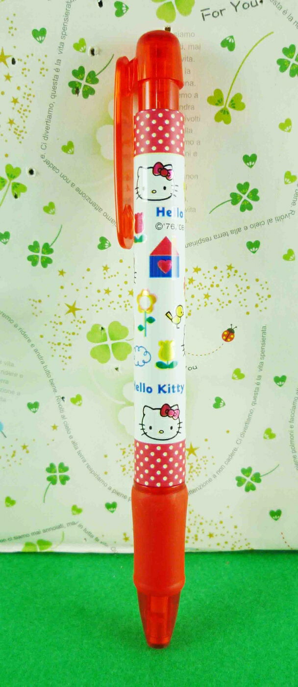 【震撼精品百貨】Hello Kitty 凱蒂貓 橡皮擦-筆型-紅色 震撼日式精品百貨