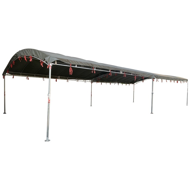 {保固一年 可打統編}農村戶外停車棚傘篷雨棚子工地大棚倉庫酒帳篷帆布鋼架棚遮陽伸縮 4