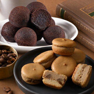 咖啡乳酪球1盒(32入)+巧克力布朗尼1盒(12入)(含運)【杏芳食品】 1