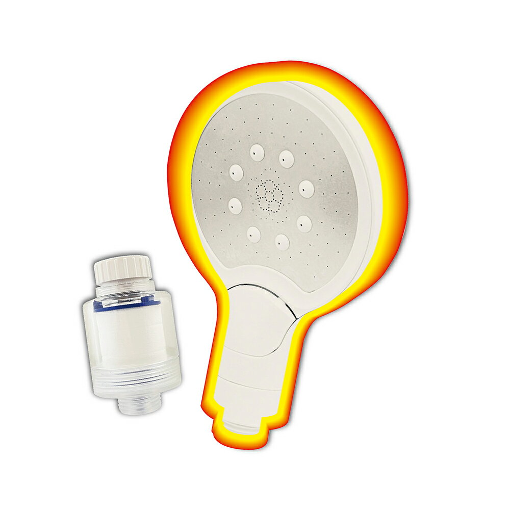 春佰億氣泡奇姬 便攜式量子微氣泡蓮蓬頭1入附除氯過濾器 6.3億顆微米氣泡 遠紅外線0.888深層清潔保濕保水SPA紓壓美肌蓮蓬頭PM-618