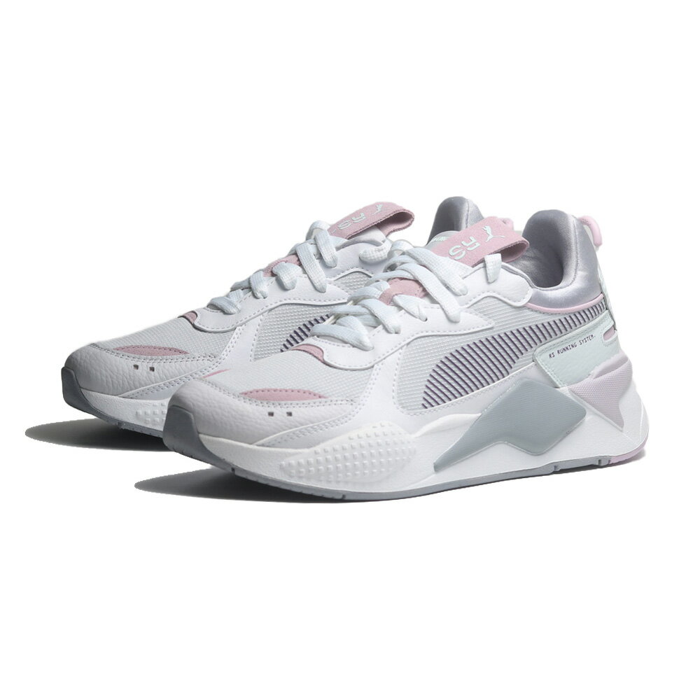 【滿千折百】PUMA 休閒鞋 RS-X SOFT WNS 白粉紫 拼接 復古鞋 女 39377204