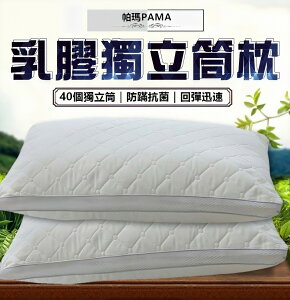 【帕瑪PAMA】乳膠獨立筒枕-45X70cm