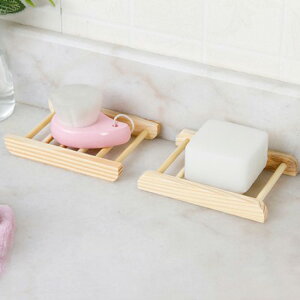天然木質手工皂架 創意 瀝水 肥皂架 浴室 香皂盒 肥皂網 廚房 洗手台 ♚MY COLOR♚【P312】